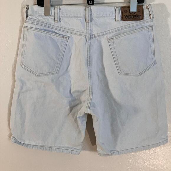 Vintage 90s Wrangler‎ Light Wash Denim Jorts - Picture 3 of 5